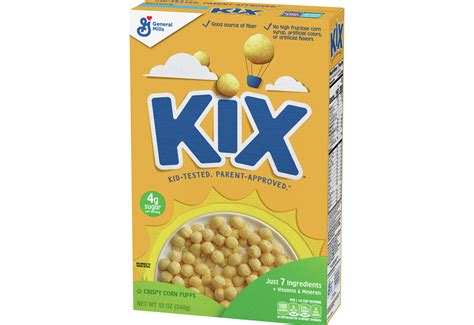 Kix Cereal Nutrition