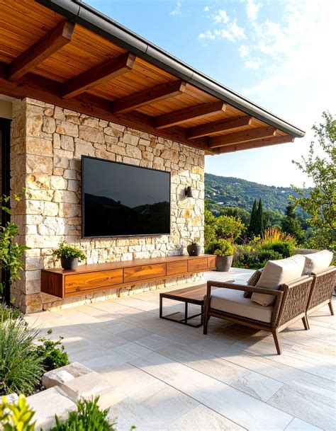 25 Outdoor TV Ideas for Your Backyard Entertainment Space - Our ...