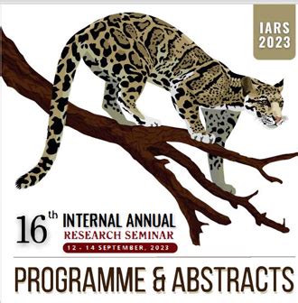 16th Internal Annual Research Seminar (12-14 September, 2023 ...