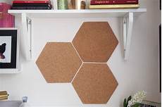 How To Make A Cork Tile Pinboard by Diy A And Easy Hexagon Cork Board How To Make A Cork Tile Pinboard