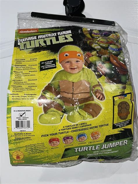 Teenage Mutant Ninja Turtles Infant 0-6 Rubie’s Hallo… - Gem