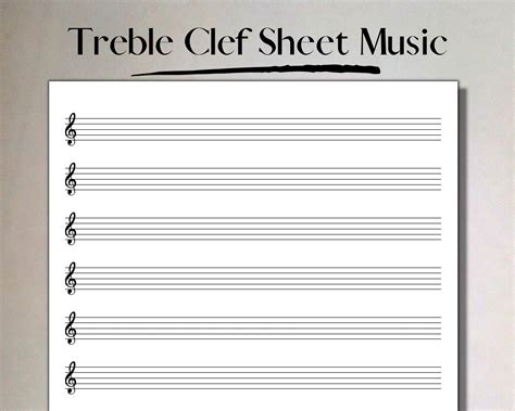 Free Printable Notation Treble And Bass Clef