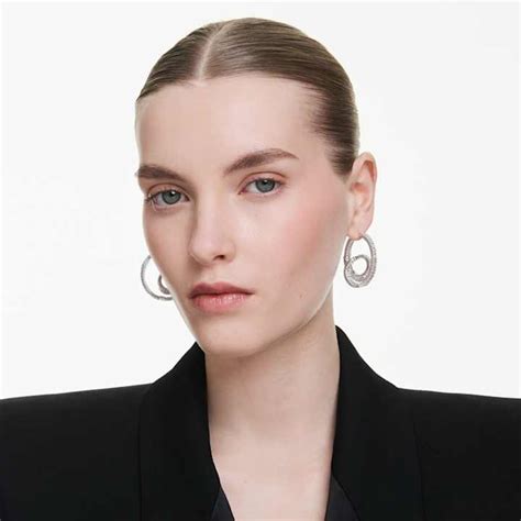 Hoop Earrings for Women and Men | Swarovski