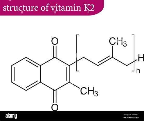 Vitamin K2 Structure