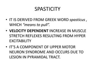 Image result for Spasticity Explained