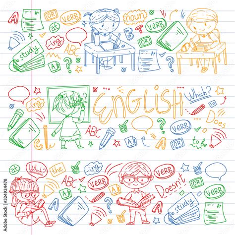 English Language First Page Drawing 的图像结果