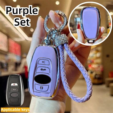 1 Pc 4 Buttons TPU Car Smart Key Case, Fit For Subaru WRX XV Crosstrek ...