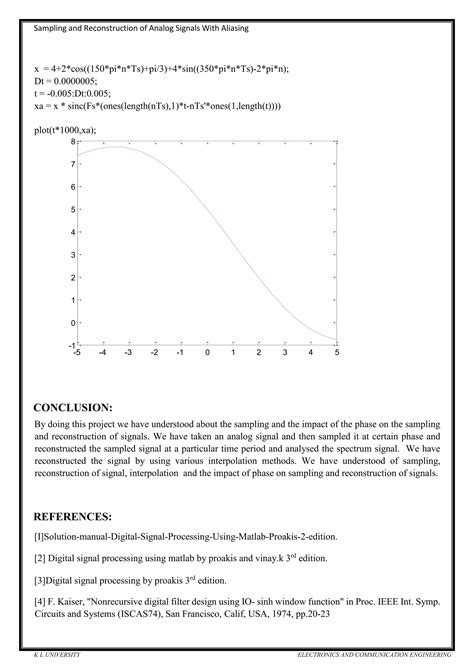 Image result for Sampling and Aliasing Using Python PDF