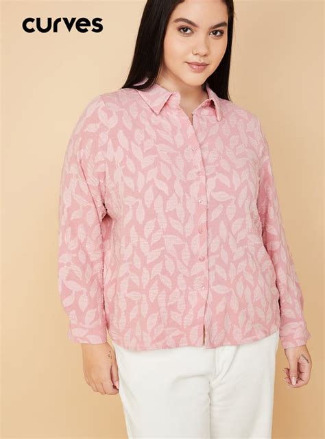 Buy Women Textured Regular Fit Shirt Online at just Rs. 999.0 ...