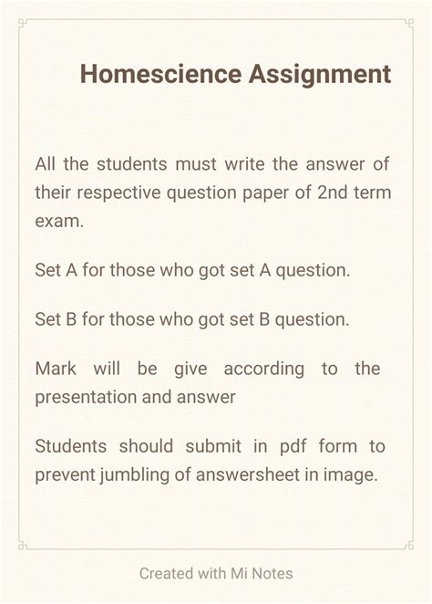 Home Science Assignment Class 6 的图像结果