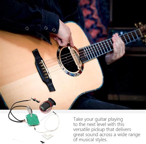 YIBAISI Guitar Equalizer Pickup Guitar Parts Piezo Pickup India | Ubuy