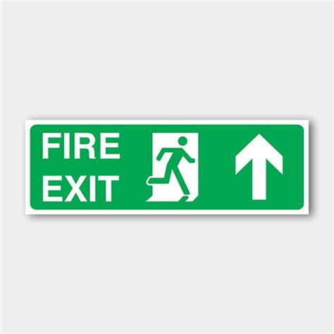 Best Price Fire Exit Safety Signage, Customized ACP Sheet, Waterproof