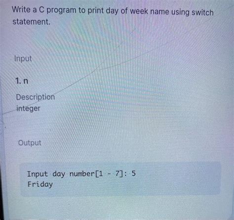 Week Day Print in Python Using Switch 的图像结果