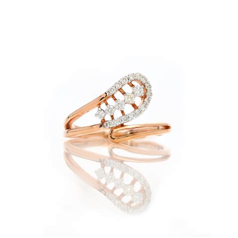 Dewdrop Dazzle Diamond Ring – Khanna Jewellers