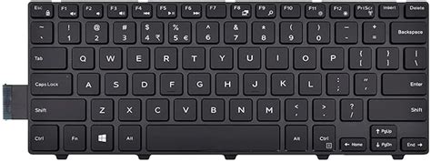 Sanj8 Keyboard for Dell Laptops: Latitude 3450, Vostro 3446/3468/3478 ...
