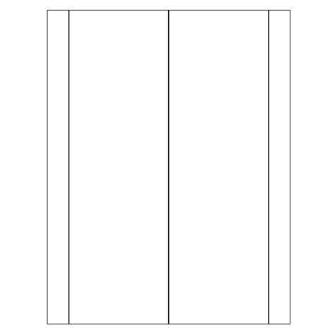 Template for Avery 5309 Large Embossed Tent Cards 3-1/2" x 11" | Avery.com