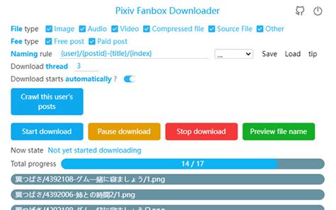 Pixiv Fanbox图片批量下载工具-Pixiv Fanbox Downloadev1.2.3 最新版-腾牛下载