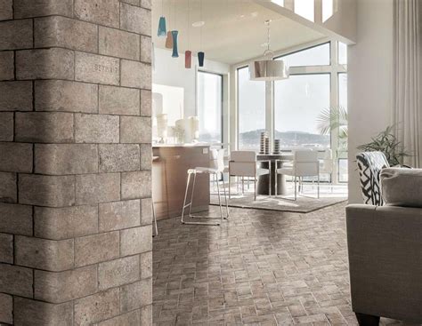 New York Soho Brick Look Porcelain Tile - Gray Tile | Brick look tile ...