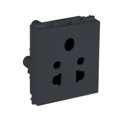 Crabtree Signia 6A 5 Pin socket Grey | mykit | Buy online | Buy ...