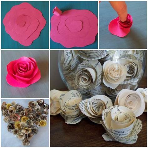 Image result for Paper Rose Tutorial Easy