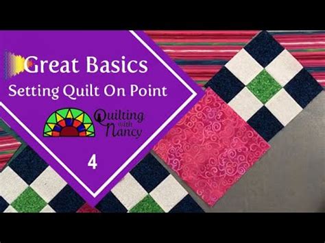 Image result for OnPoint Quilting Tutorials