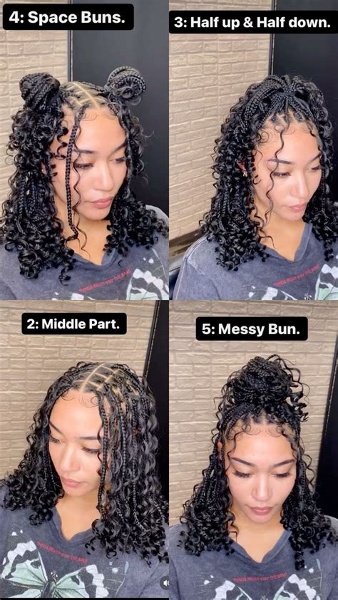 Image result for Shoulder-Length Box Braids