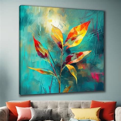 Living Room को दें नया रूप, कला और रंगों की जादू से भरी Decor Paintings ...