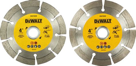 DEWALT DW47402M 4-inch 110mm Segmented Diamond Marble Cutting Blade ...