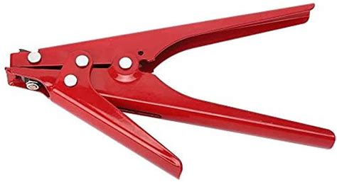 POWER CONNECT Zip Tie Tool cable Gun for Tensioning and Cutting – Red ...