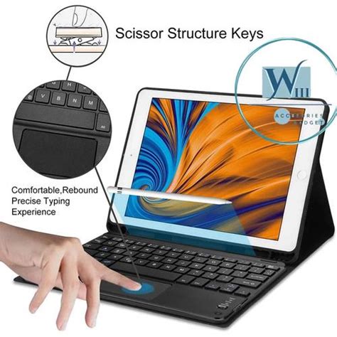 Jual IPAD MINI (6TH GENERATION) BOOK COVER KEYBOARD PLUS TOUCHPAD ...