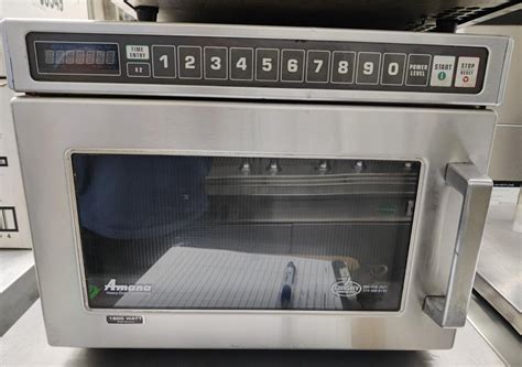 AMANA – Heavy Duty Commercial Microwave – Cooks Depo