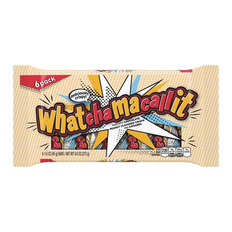Whatchamacallit Chocolate Bars 1.6 oz - 6 Pack | Buy Now with Express ...