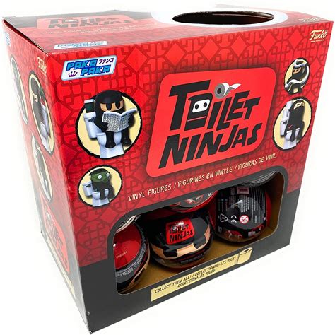 Buy Funko Paka Paka: Toilet Ninjas Mini-Figure Blind Capsule Display ...