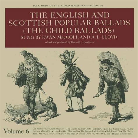 The English & Scottish Popular Ballads (The Child Ballads) Vol.6 | Ewan ...