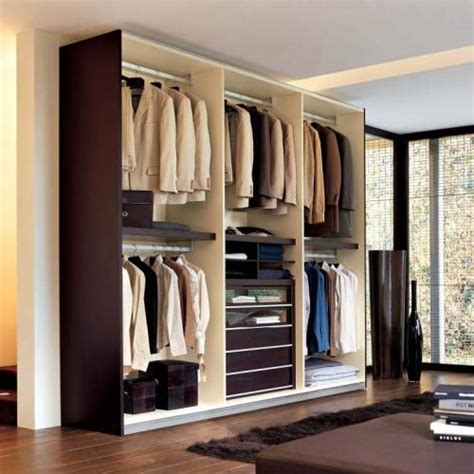 简约卧室简易衣柜 组合二门三门四门木质储物大衣橱 板式衣柜定制-阿里巴巴
