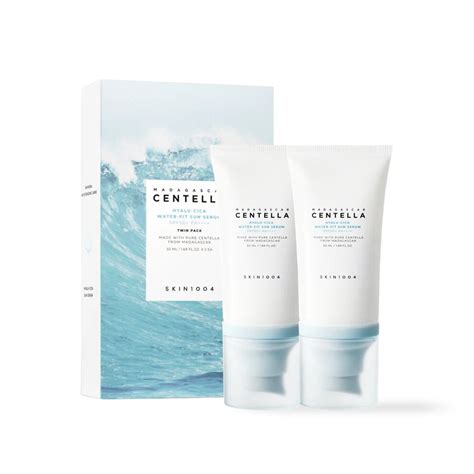 [Skin1004] Madagascar Centella Hyalu-Cica Water-Fit Sun Serum Twin Pac ...
