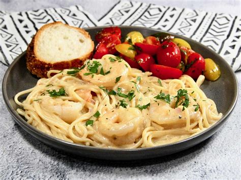 Shrimp Linguine Alfredo