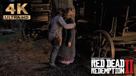 Sean and Karen Kissing behind Camp (Missable Dialogue) Red Dead ...
