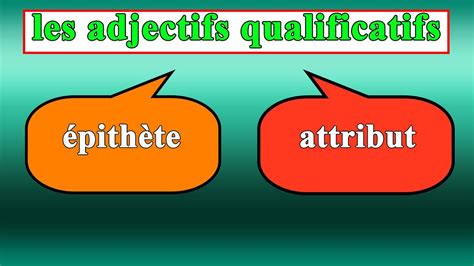 Image result for L'Adjectif Epithete