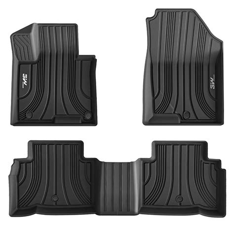 3W Custom Floor Mats Ford F250 F350 F450 F550 2017-2025 Super Duty ...