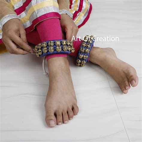 Art Of Creation Kathak Dancing Ghungroo 2 line 20 India | Ubuy