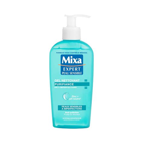 MIXA - Gel Nettoyant PURIFIANCE Anti-imperfections India | Ubuy