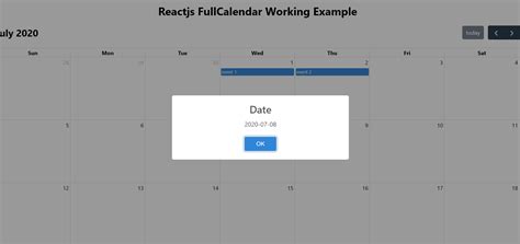 FullCalendar issues when used with modal · Issue #154 · fullcalendar ...