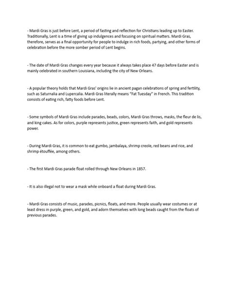 Image result for Sample of Mardi Gras Introduction Script