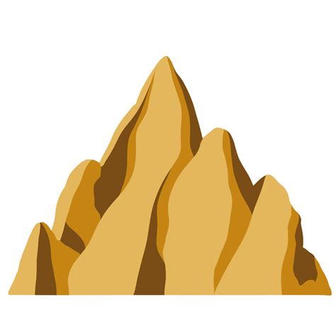 Illustration of mountains. 14037395 PNG