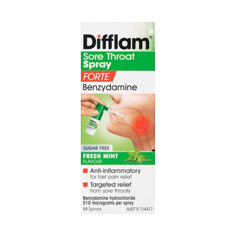 Difflam Sore Throat Spray Forte - Difflam