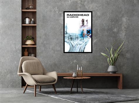 Radiohead Ok Computer Album Cover Poster - Etsy