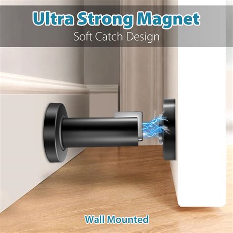 Snapklik.com : Door Stoppers, Magnetic Door Stop, Heavy Duty Stainless ...