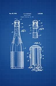 Framable Patent Art The Original Poster Art Print Invention Coke Bottle ...