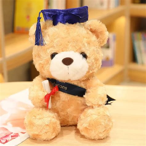 Congratulation Gift Customized Logo Plush Doll Sublimation Teddy With ...
